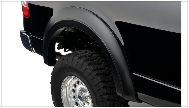 Bushwacker 04-08 Ford F-150 Styleside Extend-A-Fender Style Flares 4pc 66.0/78.0/96.0in Bed - Black 20915-02 20915-02 Photo - Mounted