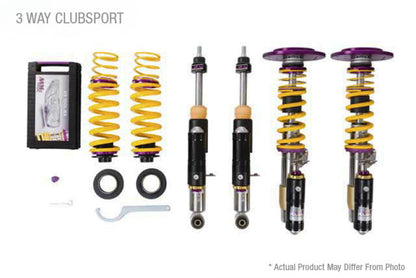 KW Porsche 911 996 GT2 GT3 Clubsport Coilover Kit 3-Way 39771207 39771207 Photo - Primary