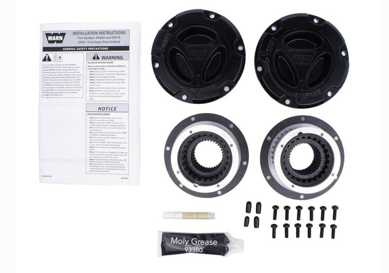 Ford Racing Super Duty Warn Locking Hubs M-1104-SD M-1104-SD Photo - Unmounted