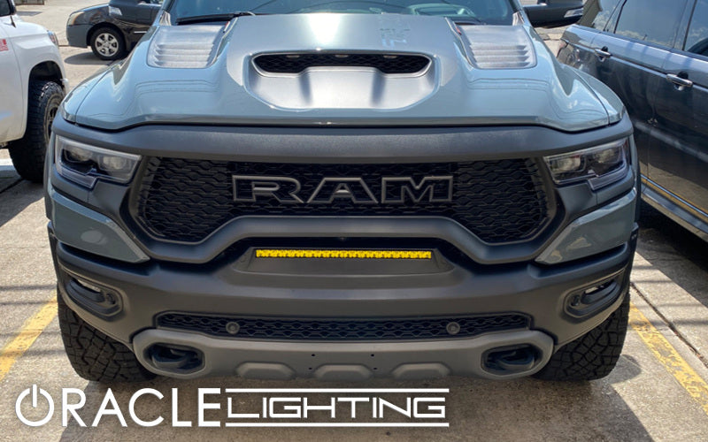 ORACLE Lighting 19-22 RAM Rebel/TRX Front Bumper Flush LED Light Bar System - Yellow 5885-006 5885-006 User 7