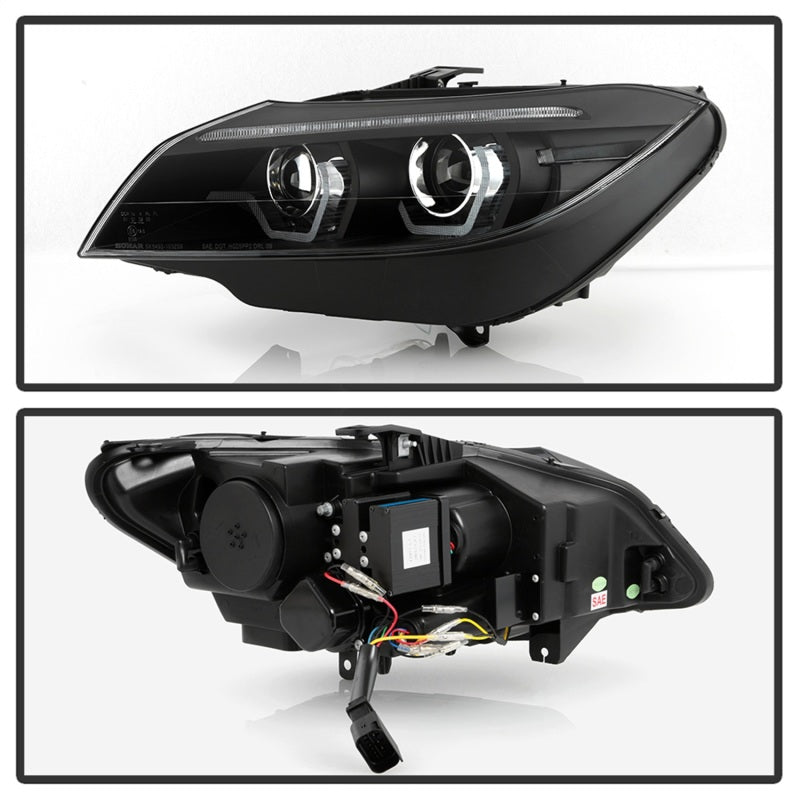 Spyder BMW Z4 09-13 Projector Headlights (Not Comp w Halogen) Black PRO-YD-BMWZ409HID-AFSSEQ-BK 5086884 5086884 Photo - Unmounted