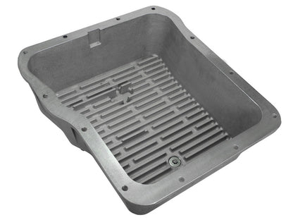 aFe Transmission Pan, Machined Fins - GM Diesel Trucks 01-16 V8-6.6L (td) 46-70070 Photo - Unmounted
