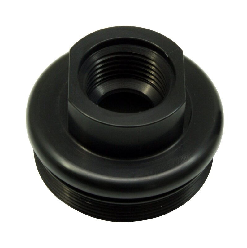 AEM Electronics Black Universal High Flow -10 AN Inline Fuel Filter 25-201BK Photo - out of package