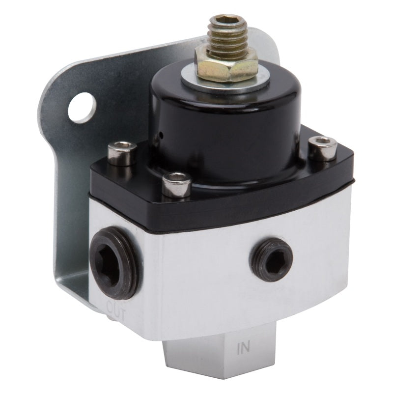 Edelbrock Adjustable Billet Fuel Pressure Regulator (4.5 to 9 psi) 8190 Photo - Unmounted
