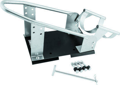 BikeMaster Heavy Duty Wheel Chock - Silver 152453 152453 Photo - Primary