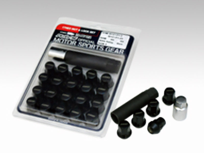 Rays 17 Hex Racing Nut 12x1.50 (Open End) (Blue Seat) - Black (2 Pieces) W17RN2PC1215 W17RN2PC1215 User 1