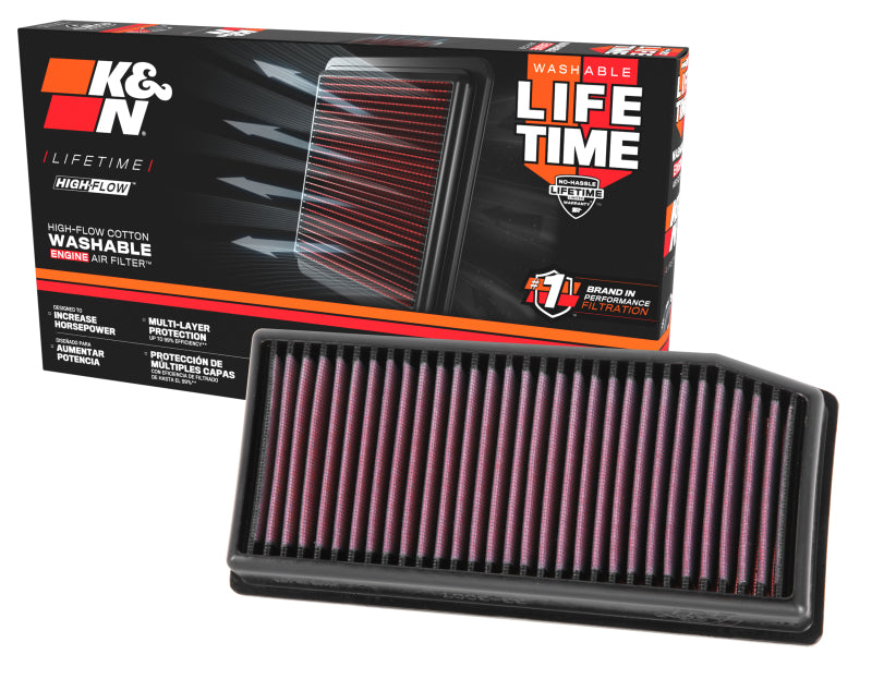 K&N Engineering Replacement Air Filter KNE33-3007 33-3007 Photo - out of package