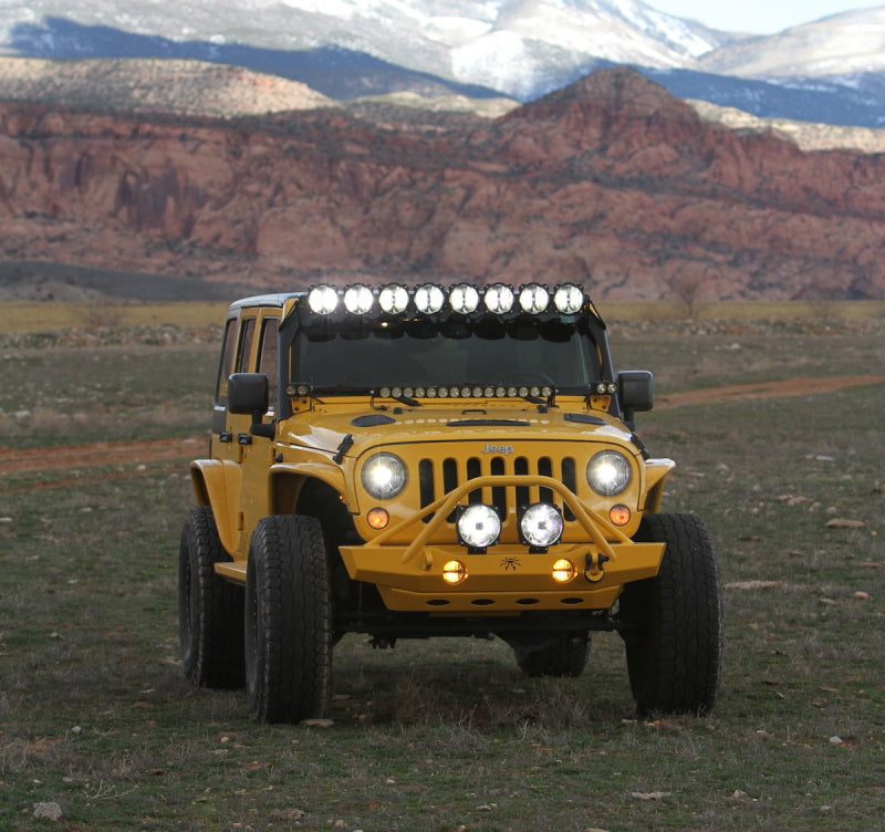 KC HiLiTES 07-18 Jeep JK (Not for Rubicon/Sahara) 7in. Gravity LED Pro DOT Headlight (Pair Pack Sys) 42341 42341 Photo - Primary