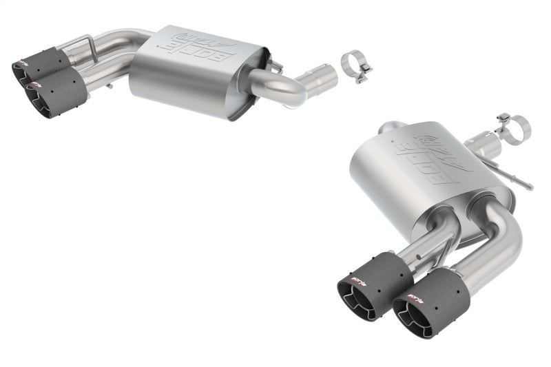 Borla 2016 Chevy Camaro V8 SS AT/MT ATAK Rear Section Exhaust w/o Dual Mode Valves 11921CF 11921CF Photo - Primary