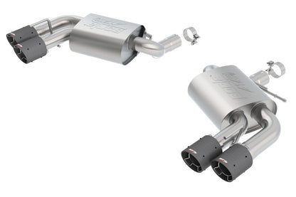Borla 2016 Chevy Camaro V8 SS AT/MT ATAK Rear Section Exhaust w/o Dual Mode Valves 11921CF 11921CF Photo - Primary