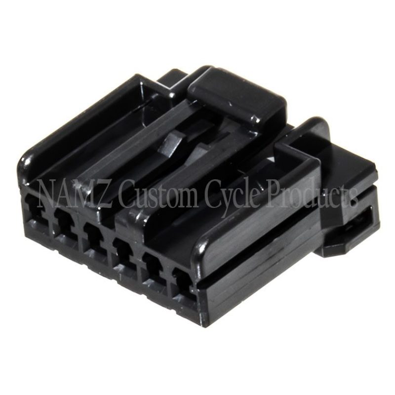 NAMZ AMP Multilock 6-Position Female Wire Plug Housing (HD 73156-96BK) NA-174923-2 NA-174923-2 Photo - Primary