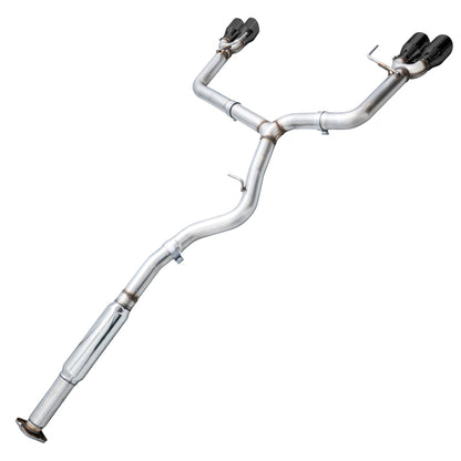 AWE Tuning Subaru WRX/STI VA/GV Sedan Track Edition Exhaust - Diamond Black Tips (102mm) 3020-43066 3020-43066 Photo - out of package