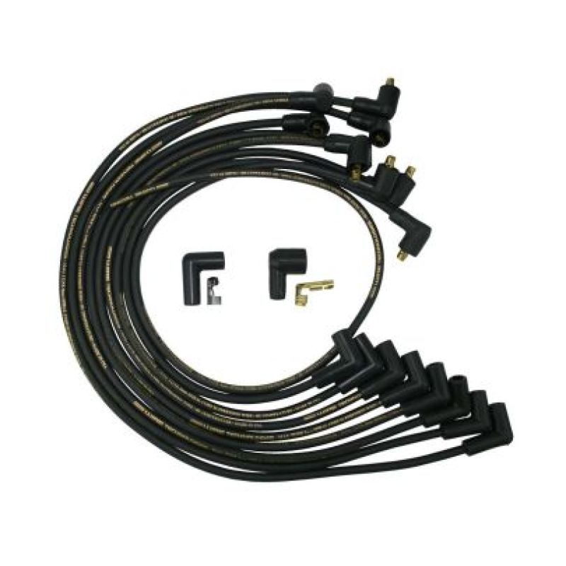 Moroso Small Block Chevy Over V/C Non-HEI Mag Tune Wire Set - Black 9860M 9860M User 1