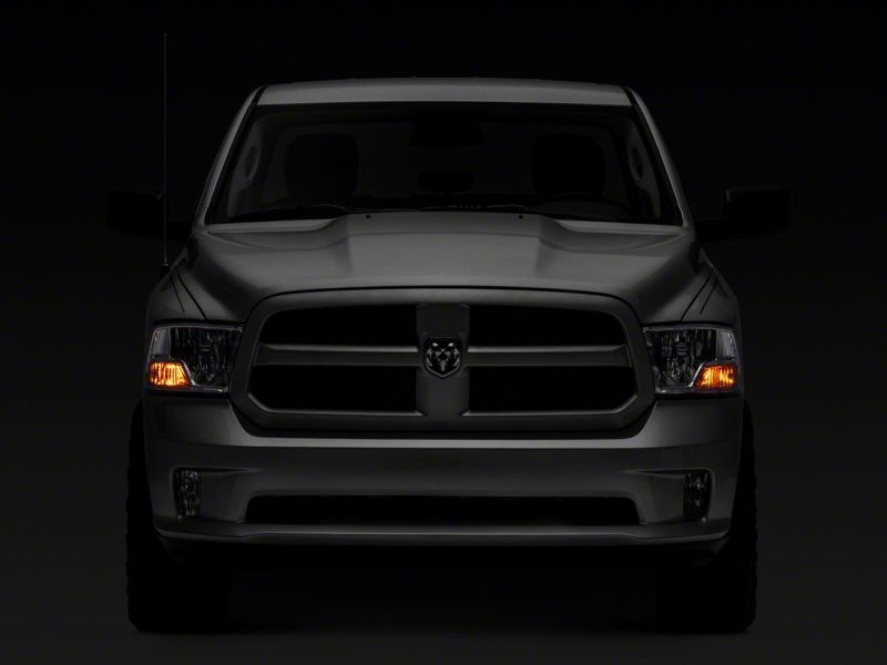 Raxiom 09-18 Dodge RAM 1500 Axial OEM Rep Headlights w/ Single Bulb- Chrome Housing (Clear Lens) R118018 R118018 Photo - Close Up