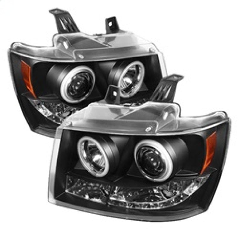 Spyder Chevy Suburban 1500/2500 07-14 Projector Headlights CCFL Halo LED Black PRO-YD-CSUB07-CCFL-BK 5030047 5030047 Photo - Primary