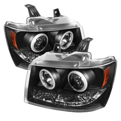 Spyder Chevy Suburban 1500/2500 07-14 Projector Headlights CCFL Halo LED Black PRO-YD-CSUB07-CCFL-BK 5030047 5030047 Photo - Primary
