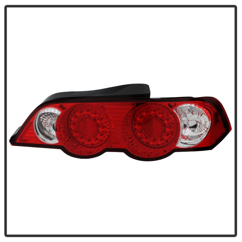 Spyder Acura RSX 02-04 LED Tail Lights Red Clear ALT-YD-ARSX02-LED-RC 5000385 5000385 Photo - Unmounted
