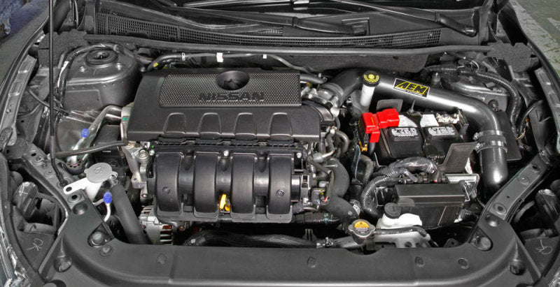 AEM Induction AEM 2013-2016 C.A.S. Nissan Sentra L4-1.8L F/I Aluminum Cold Air Intake 21-799C 21-799C Photo - Mounted