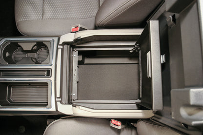 Tuffy Products Tuffy Console Safe W/ Key Lock For Ford Fseries Flow Thru Console 317-01 317-01 Photo - Mounted