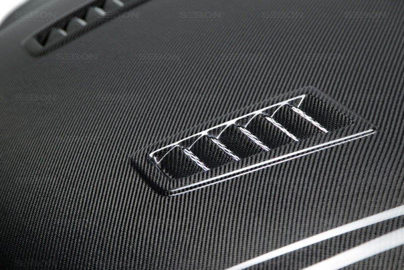 Seibon 12-13 Ford Focus RS-Style Carbon Fiber Hood HD1213FDFO-RS HD1213FDFO-RS Photo - Primary