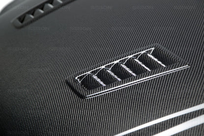 Seibon 12-13 Ford Focus RS-Style Carbon Fiber Hood HD1213FDFO-RS HD1213FDFO-RS Photo - Primary
