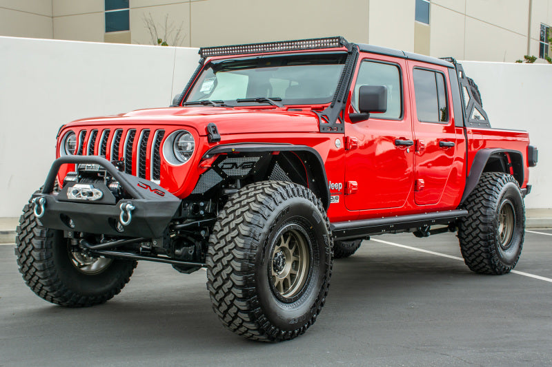 DV8 Offroad 2019+ Jeep Gladiator Side Step/Sliders SRGL-02 SRGL-02 Photo - Mounted