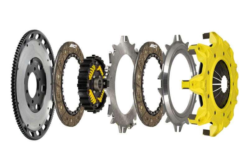 ACT 85-92 Mazda RX-7 FC Push Type Mod-Twin 225 XT Rigid Race Clutch Kit T2RS-MZ02 T2RS-MZ02 Photo - Primary
