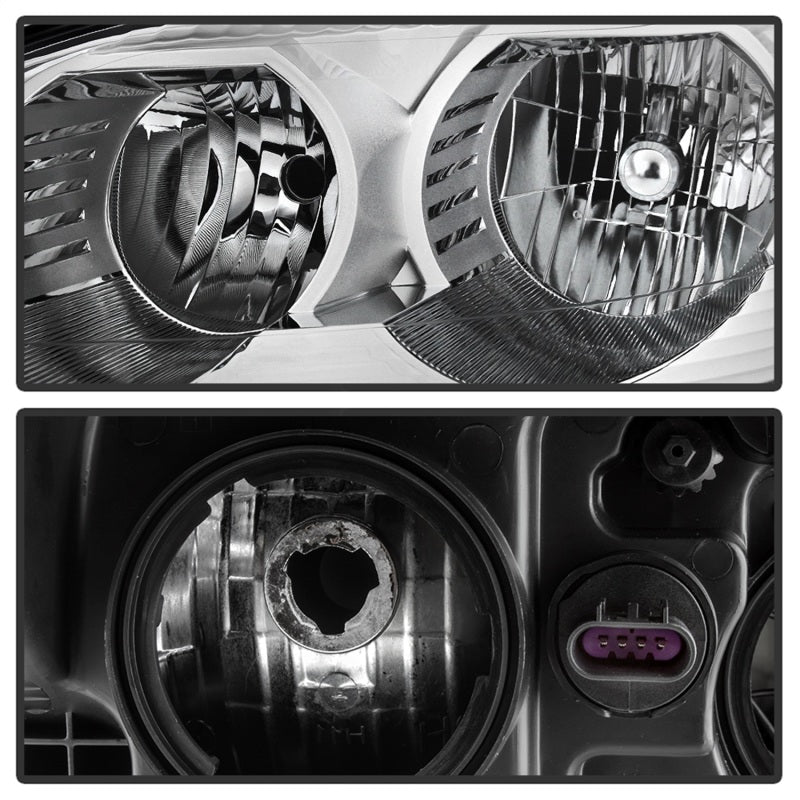 SPYDER xTune 09-12 Chevy Traverse (Excl LTZ) Driver Side Headlights - OEM Left (HD-JH-CTRA09-OE-L) 9042553 9042553 Photo - Unmounted