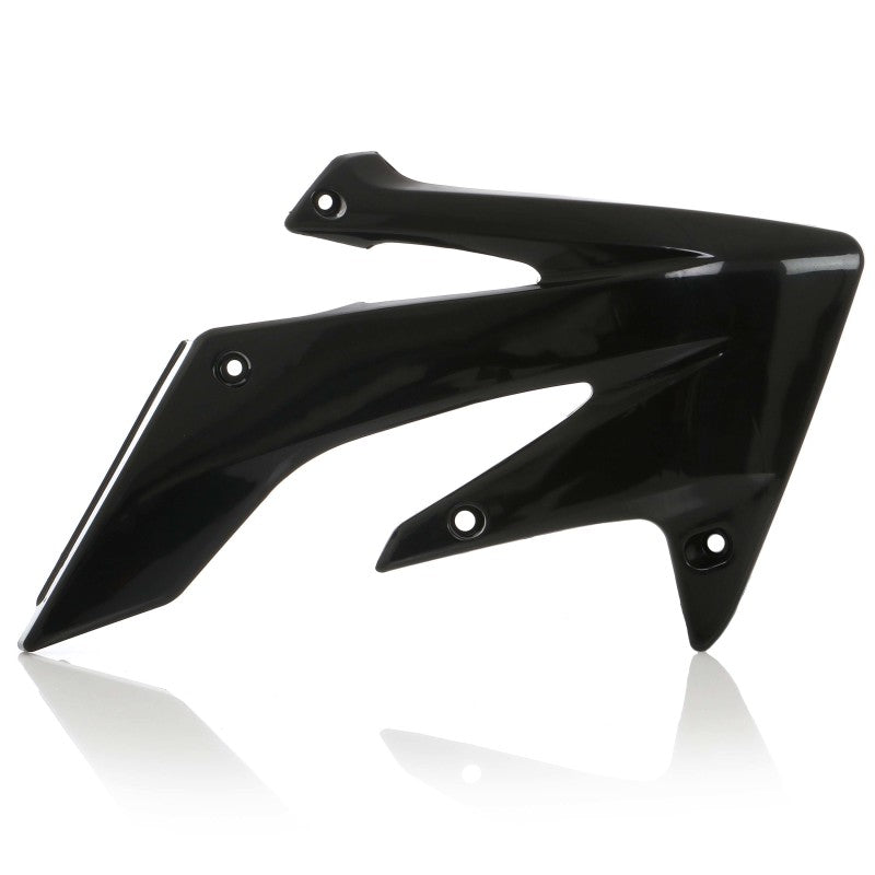 Acerbis 04-09 Honda CRF250R/04-17 CRF250X Radiator Shroud - Black 2043630001 2043630001 Photo - Primary