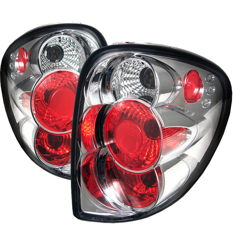 Spyder Dodge Caravan/Grand Caravan 01-07 Euro Style Tail Lights Chrome ALT-YD-DC01-C 5002228 5002228 Photo - Primary