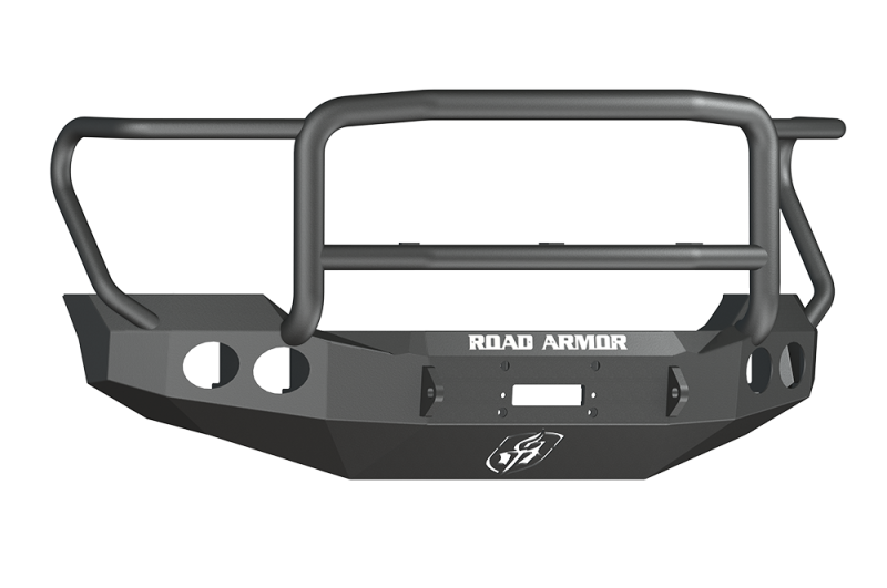 Road Armor 11-16 Ford F-250 Stealth Front Winch Bumper w/Lonestar Guard - Tex Blk 611405B 611405B Photo - Primary