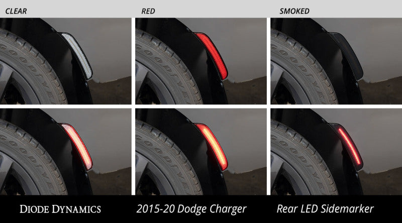 Diode Dynamics 15-21 Dodge Charger LED Sidemarkers - Amber Red (set) DD5111 DD5111 User 6