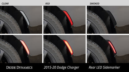 Diode Dynamics 15-21 Dodge Charger LED Sidemarkers - Amber Red (set) DD5111 DD5111 User 6