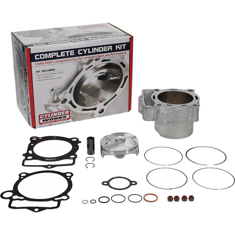 Cylinder Works 21-22 Gas-Gas EC 350 F 350cc STD Bore High Compression Cylinder Kit 15.1:1 Comp. CW50008K01HC CW50008K01HC Photo - Primary