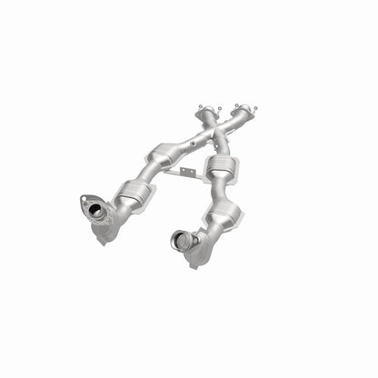 MagnaFlow Ford Mustang HM Grade Federal / EPA Compliant Direct-Fit Catalytic Converter 93348 360 Degree Image Set
