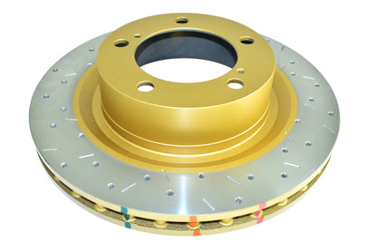 DBA 08-10 Toyota Sequoia/07-10 Tundra 2WD/4WD Front Drilled and Slotted 4000 Series Rotor 42724XS 42724XS Photo - out of package