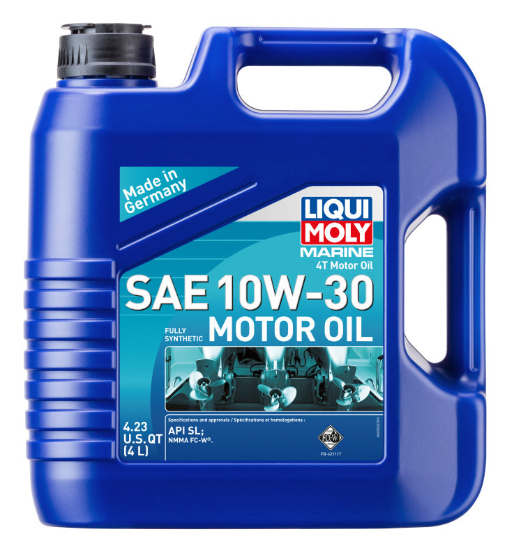 LIQUI MOLY 4L Marine 4T Motor Oil SAE 10W30 20522 20522 Photo - Primary