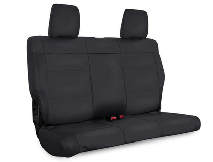 PRP Seats PRP 08-10 Jeep Wrangler JKU Rear Seat Cover/4 door - All Black B018-02 B018-02 Photo - Primary