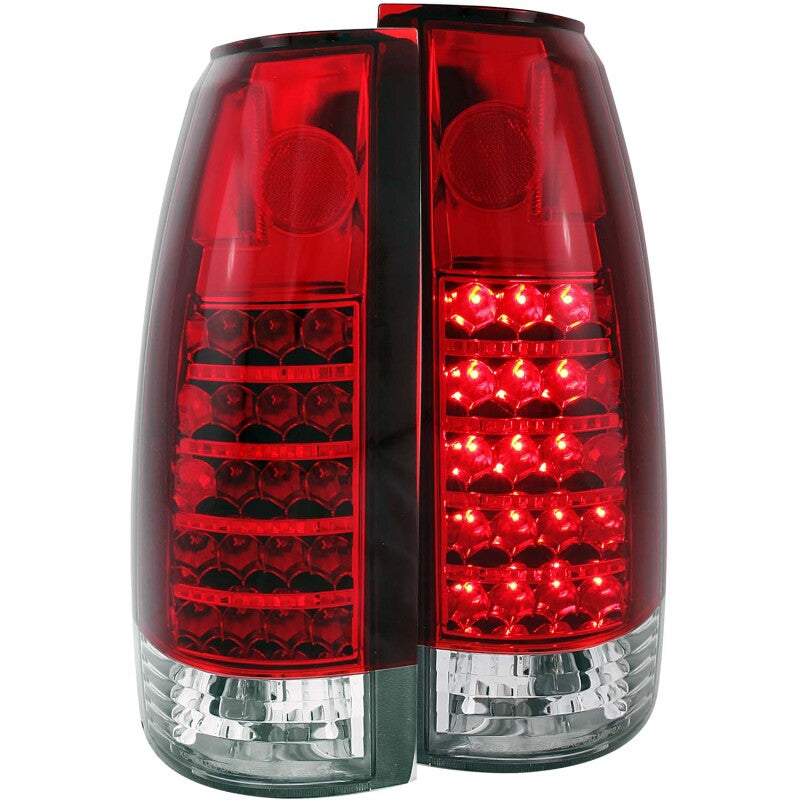 Anzo 1999-2000 Cadillac Escalade LED Taillights Red/Clear 311057 Photo - Primary