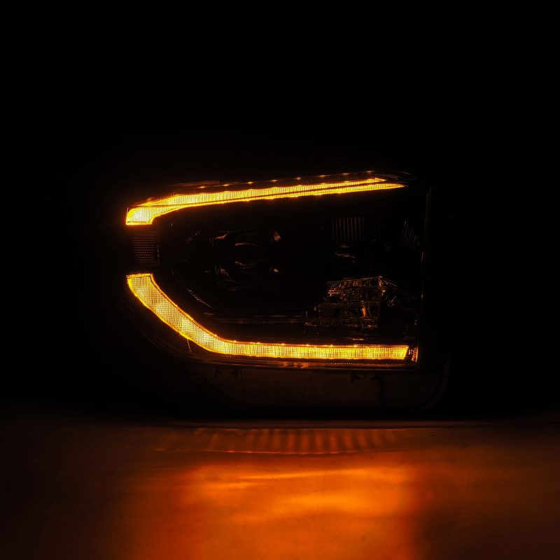 AlphaRex 14-21 Toyota Tundra LUXX-Series LED Proj Headlights Alpha-Blk w/Actv Light & Seq. Sig + DRL 880836 880836 User 3