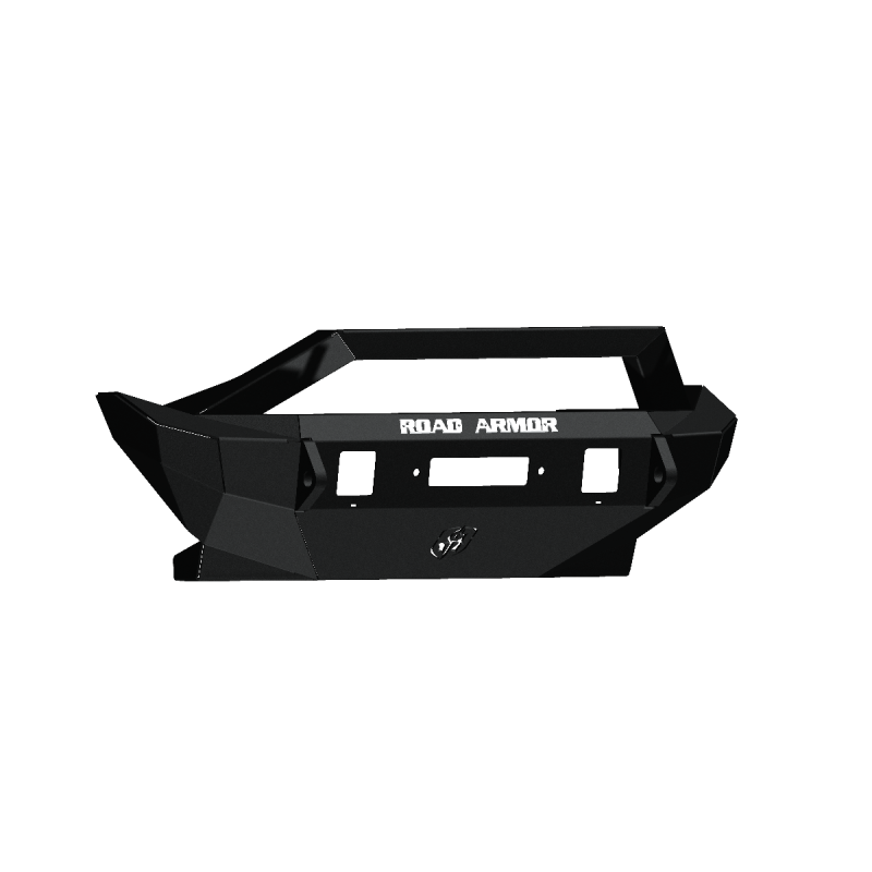 Road Armor 07-18 Jeep Wrangler JK Stealth Front Winch Bumper w/Bar Guard Mid Width - Tex Blk 5072F3B 5072F3B Photo - Primary