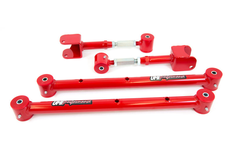 UMI Performance 64-67 GM A-Body Lower Control Arm & Adjustable Upper Control Arm Kit 401526-R 401526-R Photo - Primary