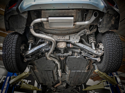 aFe POWER Takeda 2.5in 304 SS Cat-Back Exhaust System Subaru Crosstrek 18-19 H4-2.0L 49-36803 49-36803 Photo - Mounted