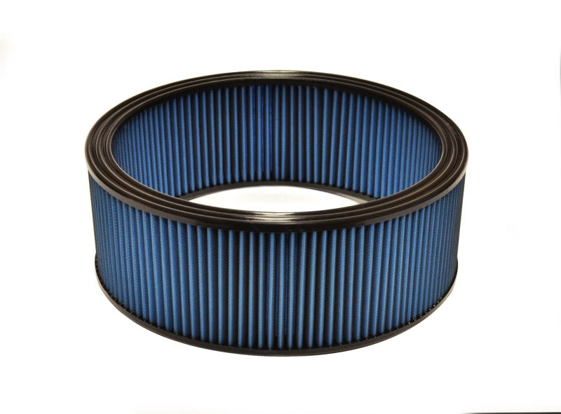 Injen NanoWeb Dry Air Filter 14in Round x 5in Tall - 1in Pleats X-1092-BB X-1092-BB Photo - Primary