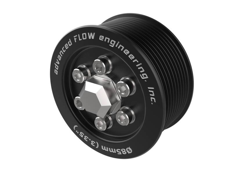aFe 15-23 Dodge Challenger / 15-23 Dodge Charger SRT Hellcat 3.35in Supercharger Power Pulley Kit 79-10005 79-10005 Photo - Primary