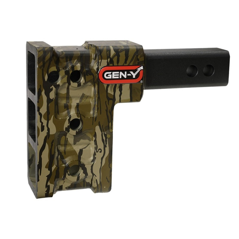 GEN-Y Hitch Gen-Y Mega Duty 2in Shank 5in Drop 2K TW 16K (Hitch Only) - Mossy Oak GH-503-MO GH-503-MO User 1