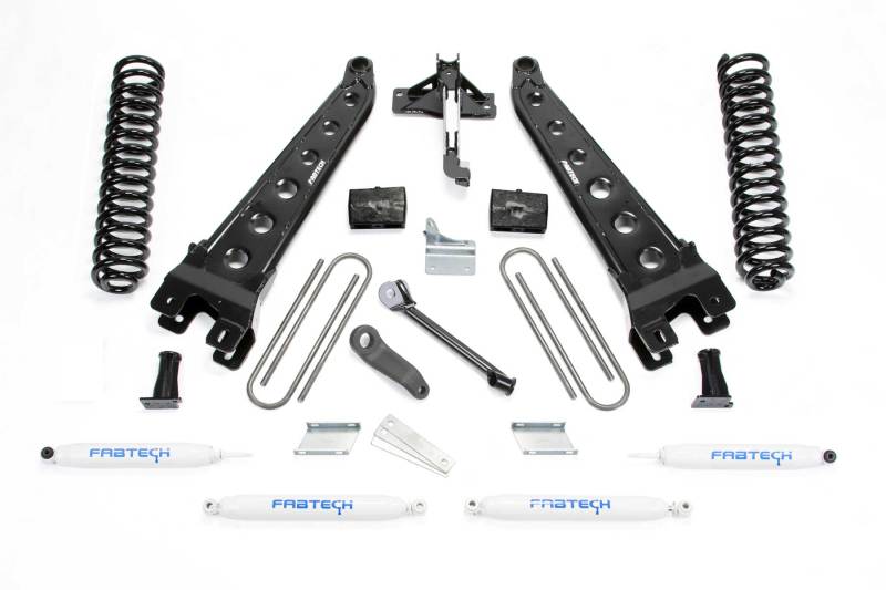 Fabtech 6" Radius Arm System W/ Performance Shocks K2156 Photo - Primary