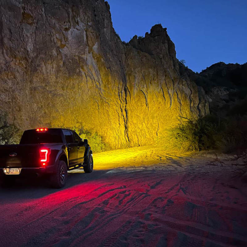 ARB NACHO Quatro Combo 4in. Offroad LED Light - Pair PM411 PM411 Photo - lifestyle view