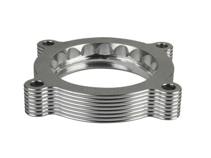 aFe 11-14 Ford Mustang/ 11-14 Ford F-150 V6 3.7L Silver Bullet Throttle Body Spacer - Silver 46-33016 46-33016 Photo - Unmounted