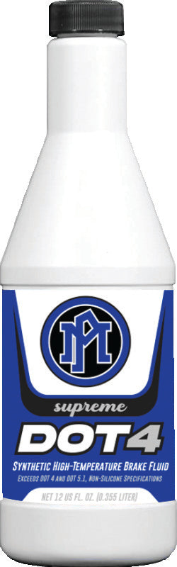 Performance Machine Supreme Dot 4 Brake Fluid 12oz. 0041-0033 0041-0033 Photo - Primary